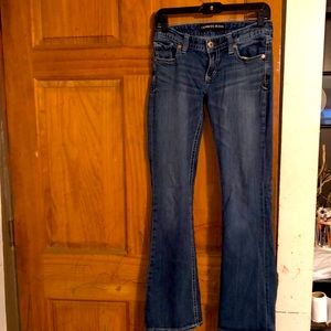 Express Stella Low-Rise Boot Jeans